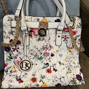 Dasein Large Satchel Vegan Leather Bag